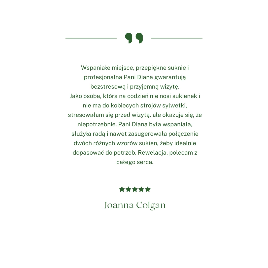 Opinie Salon Sukien Ślubnych JuDi Lublin 9